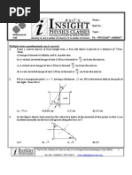 ASIF INSIGHT PHYSICS    OPTICS