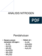Analisis Nitrogen