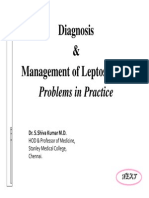 Diagnosis and Management of Leptospirosis Problems in Practi