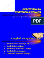 Perencanaan Kebutuhan Tenaga