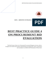 4 Procurement Best Practice Guideline Bid Evaluation En