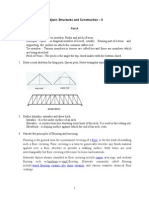 Subject: Structures and Construction - II: Part-A Answer All The Questions