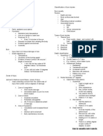 Classification and Nursing Care of Burn Injuries