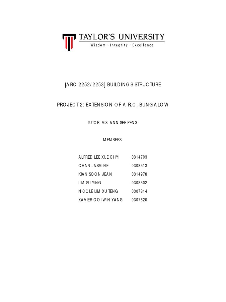RC Structure Report | PDF