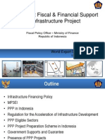 Government Fiscal & Financial Support On Infrastructure Project