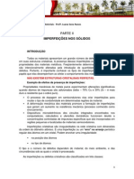 Notas de Aula - 05 - Imperfeições Nos Sólidos PDF