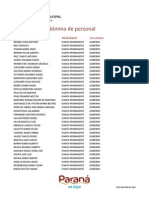 Nomina Personal - Municipalidad de Paraná