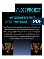 The Privilege Project Poster