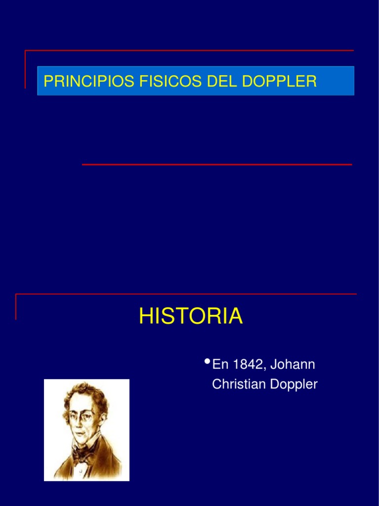 Principios Fisicos Del Doppler Efecto Doppler Ultrasonido M dico 