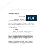 Denuncia Penal Por El Escandaloso Reintegro A La Mamá de CFK Que Hizo El Ioma