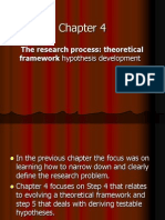 Developing Theoretical Frameworks and Hypotheses