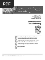 Troubleshooting Aficio MP 2510