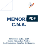 Memoria CNA 2013-2014