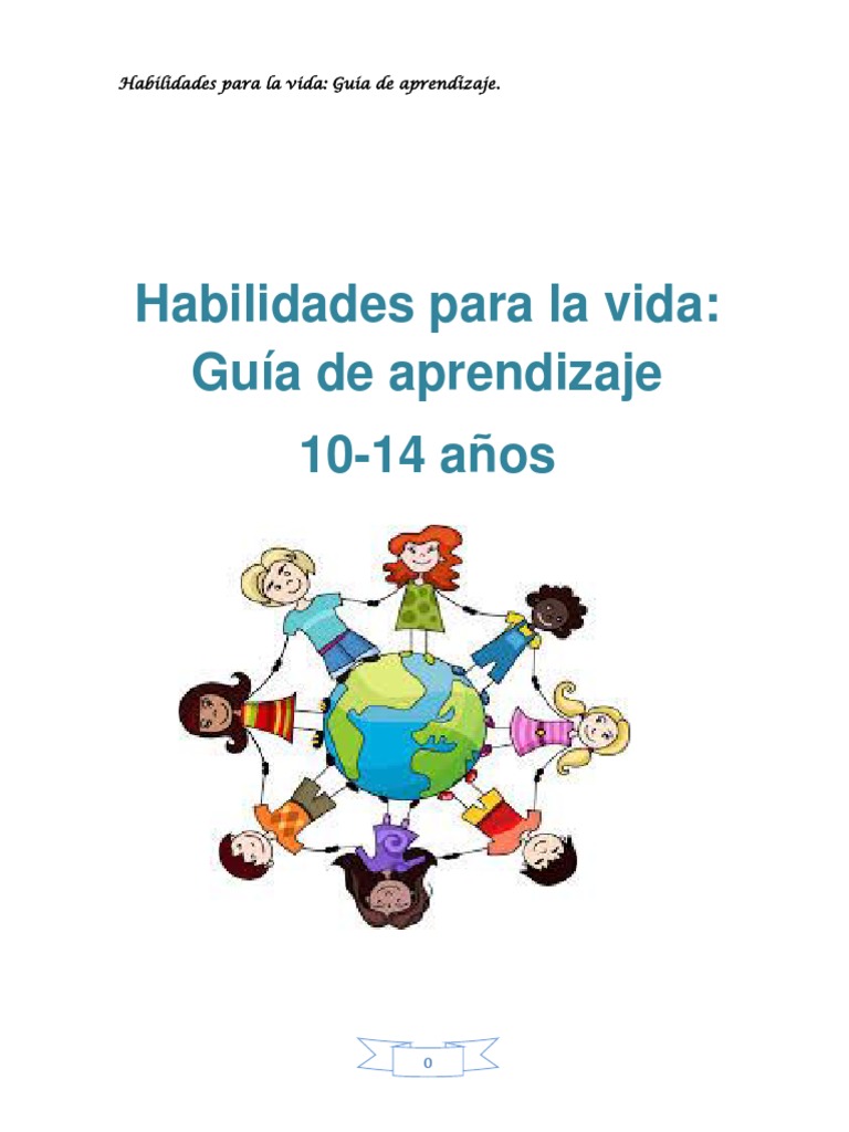 Guia Completa Habilidades para la Vida 10-14 ESPAÑOL | Autoestima ...