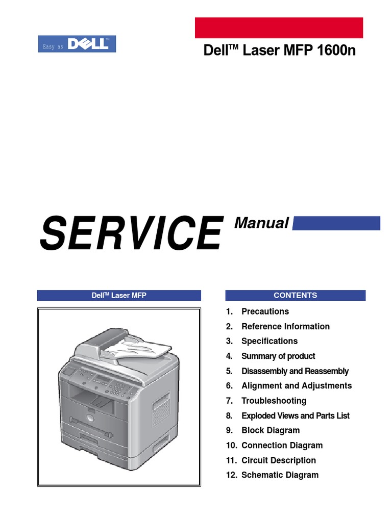 Dell 1600n service manual | Electrostatic Discharge | Ac Power Plugs And  Sockets