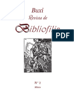 Buxi Revista de Bibliofilia N2 Extracto-Libre PDF