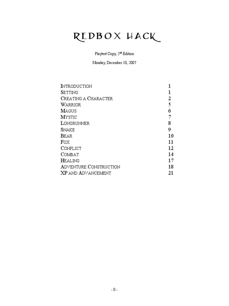The Redbox Hack: 2nd Edition Guide | PDF | Dice | Leisure