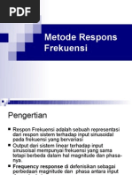 Download Metode Response Frekuensi by Faisal Hadi SN25089561 doc pdf