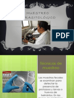 Técnicas de muestreo parasitológico