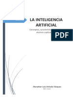 Trabajo de Investigacion Sobre La Inteligencia Artificial