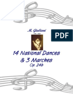 Giuliani Op 24b 14 National Dances 3 Marches