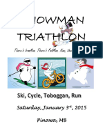Snowman Triathlon 2015
