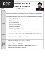 Muhammad Riaz Malik Resume