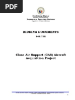 Philippine Air Force CAS Aircraft Bidding Documents