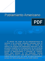 Poblamiento Americano