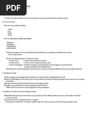 3 1 5 Campuran Pemasaran Produk Pdf