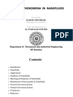 Thermal Phenomena in Nano-Fluids