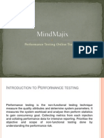 Performance Testing Online Training