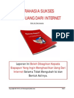 14 Rahasia Sukses Dapat Uang Dari Internet