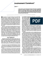 T02-Measuring The Involvement Construct