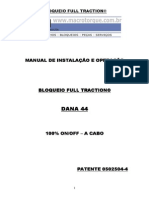 Macrotorque - Manual de Instalação Bloqueio - DANA 44