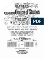 Standard Graded Course of Studies For The Pianoforte Grade 09