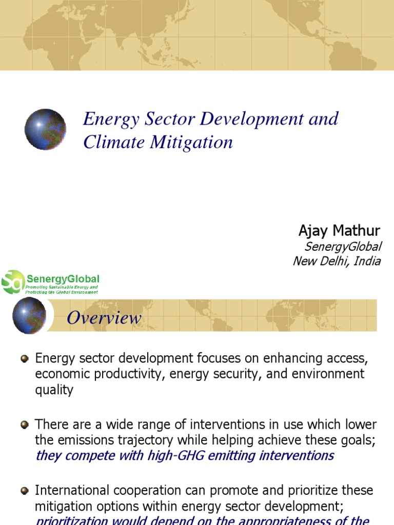 Energy Development and Climate Solutions | PDF | Climate Change ...