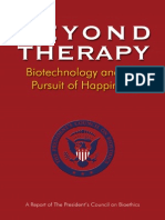 Beyond Therapy: The Promise and Perils of Biotechnology