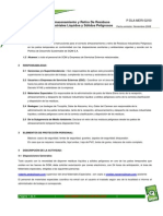 Procedimiento Almacenamiento y Retiro de Residuos Industriales Líquidos y Sólidos Peligrosos. - v00