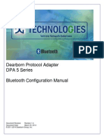 Dearborn Protocol Adapter DPA 5 Series Bluetooth Configuration Manual