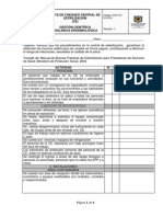 GCF-FO-315-018 Lista de Chequeo Esterilizacion