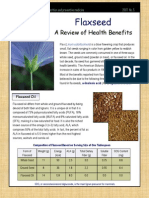 Flaxseed: A Review of Health Benefits