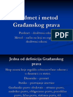 Uvod U Stvarno I Gradjansko Pravo