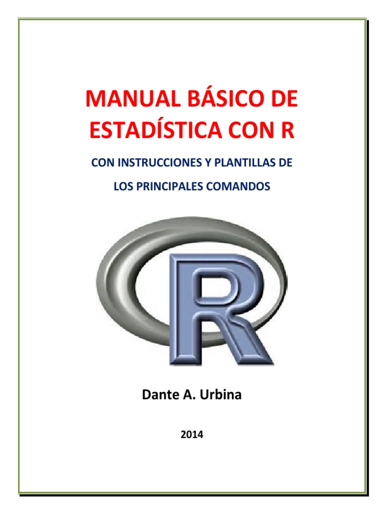 Manual de Estadística Básica con R | PDF | Muestreo (Estadísticas ...