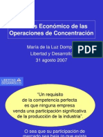 Concentracion de Los Mercados