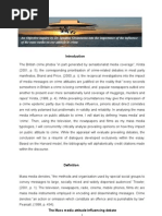 Download Mass Media and attitude to crime in Britian  by Dr Ignatius Gwanmesia SN25095958 doc pdf