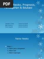 Faktor Resiko, Prognosis, Pencegahan & Edukasi