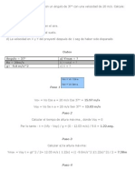 Tiro Parabolico