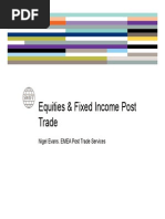 SWIFT Post Trade Business