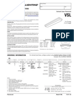 Features & Specifications: Enclosed Linear Fluorescent